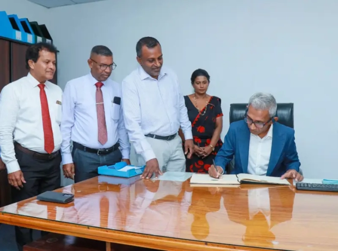 Yasas Hewage Assumes Duties as New Chairman of Industrial Development Board